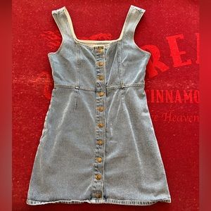 Denim dress from Urban Outfitters